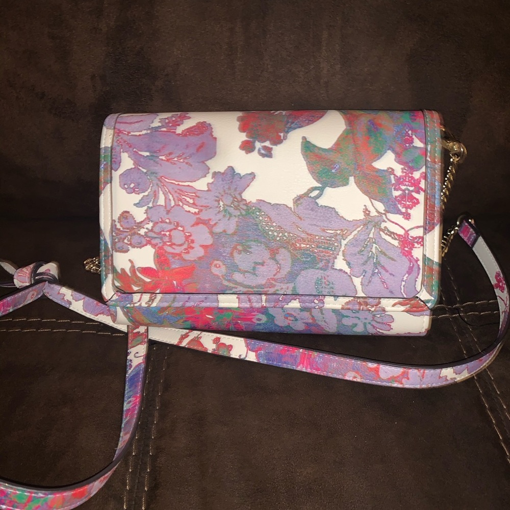 Floral crossbody